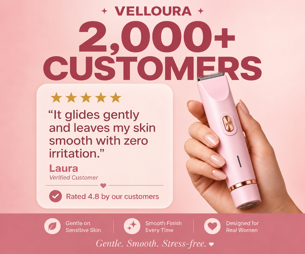 VELLOURA 2-in-1 Body Shaver